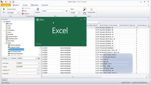 Export crystal reports to CSV and Excel смотреть онлайн