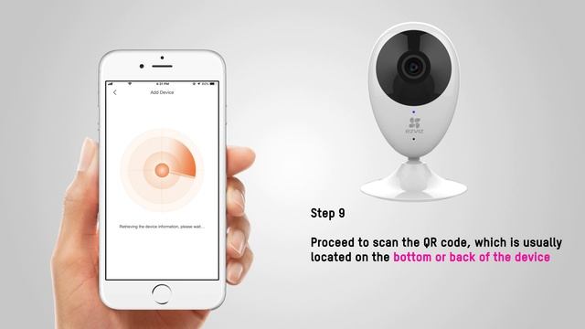 How to set up EZVIZ C2C for IOS смотреть онлайн