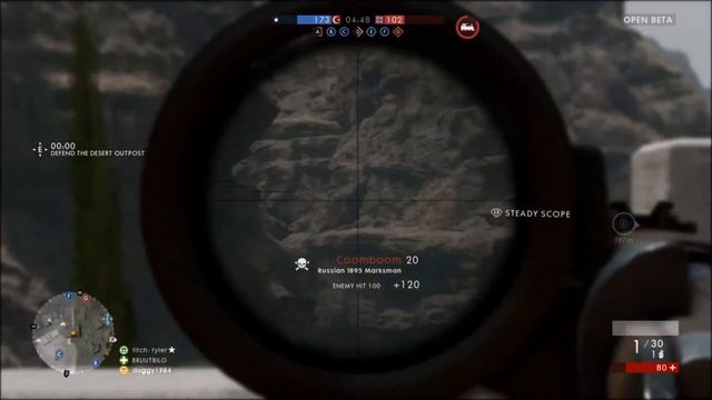 scout elite - battlefield 1 beta смотреть онлайн