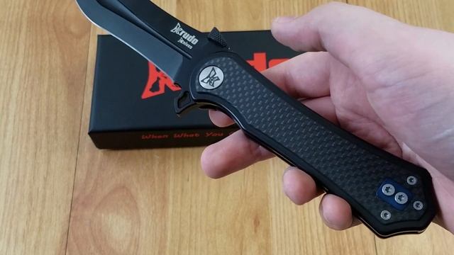 KRUDO DRASTIK FRAMELOCK CARBON FIBER BLACK 9CR18MOV SPEAR PT FOLDING KNIFE 247 смотреть онлайн