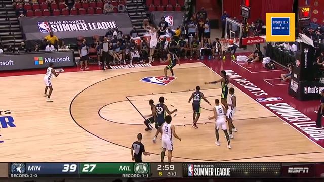 Sandro Mamukelashvili Vs Minnesota Timberwolves | Highlights | NBA Summer League