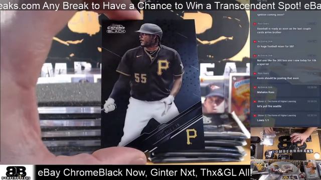 eBay Thursday 2020 Topps Chrome Black Baseball Half Case Break 1 28 21 смотреть онлайн