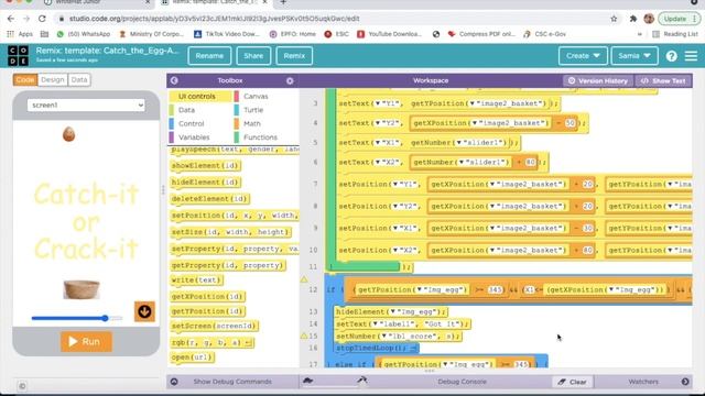ADV-C30 CATCH IT CRACK IT II WhiteHat Jr II Live Online Coding Class II How to Complete the Projec смотреть онлайн