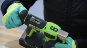 Аккумуляторный степлер Greenworks G24CS10 обзор и тест