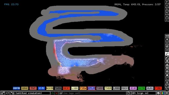 The powder toy (Симулятор физики) смотреть онлайн