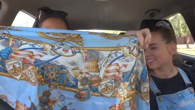 come thrifting with us | THRIFT SHOPPING VLOG + HAUL смотреть онлайн