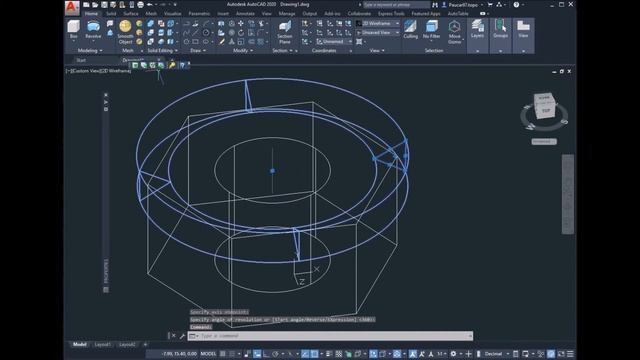 AUTOCAD 3D 2020-2021 COMO CREAR UNA TUERCA смотреть онлайн