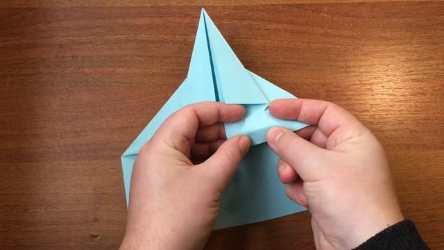 DIY - Как сделать Летающий Самолет ИСТРЕБИТЕЛЬ из бумаги А4 своими руками смотреть онлайн