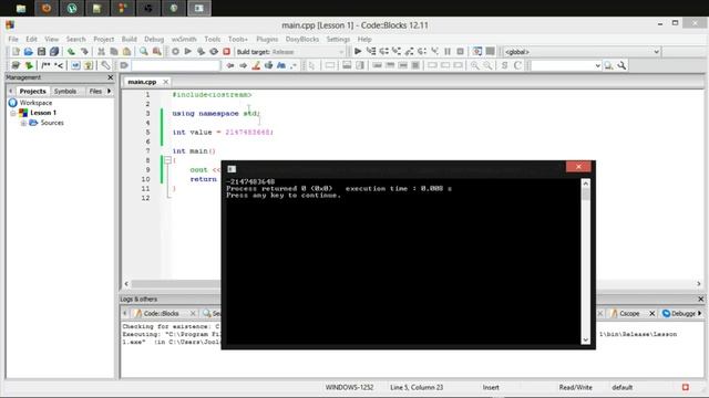 How to program in C++ #14 - Signed and Unsigned смотреть онлайн