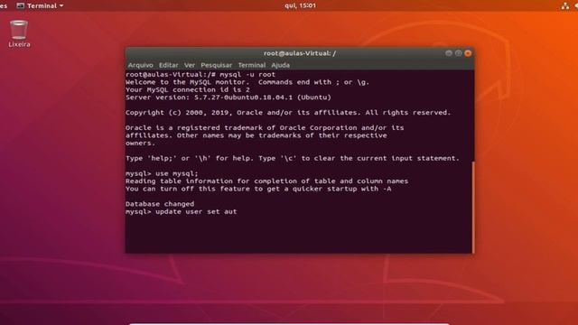Criando Servidor web trocando senha do mysql #6 смотреть онлайн