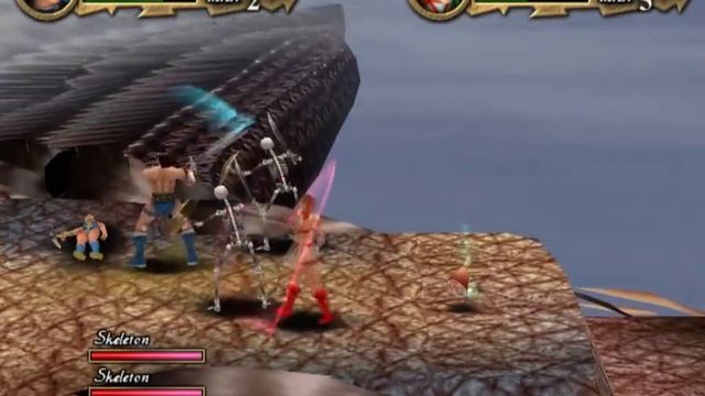 Golden Axe (Playstation 2) - прохождение игры вдвоём смотреть онлайн