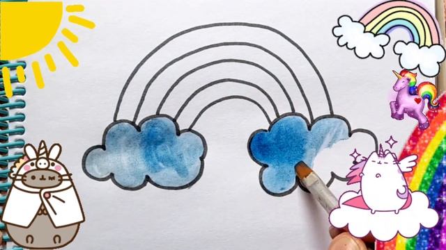 Bolalar uchun kamalak chizilgan/Drawing rainbow for children/Рисование радуга для детей for Kids смотреть онлайн
