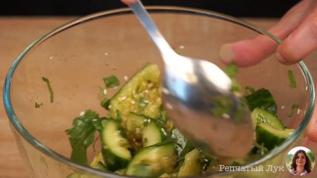 Ресторанное блюдо за копейки! Вкуснейшие сердечки в азиатском стиле с гарниром из битых огурцов. смотреть онлайн