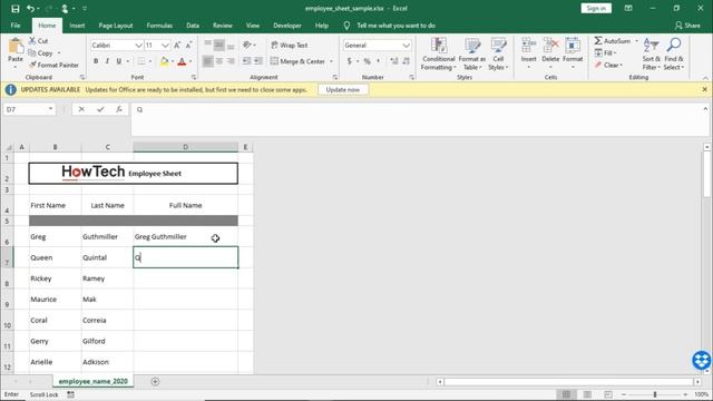 How to Use Flash Fill in Excel | How to Combine Data from Different Cells in Excel смотреть онлайн