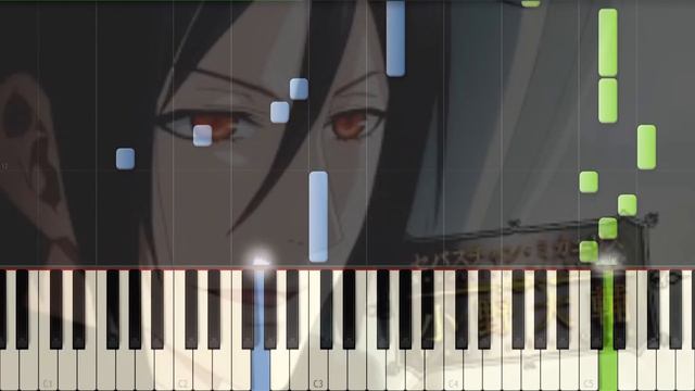 [Kuroshitsuji: Book of Circus] Tom, the Piper's Son Piano Synthesia Tutorial смотреть онлайн