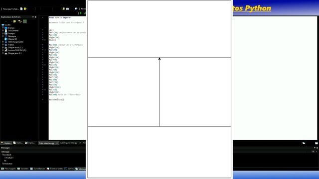 Tuto Python Turtle: Comment faire un catalogue de formes géométriques смотреть онлайн