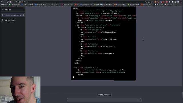 Can ChatGPT optimize HTML and Javascript? Kind of. смотреть онлайн