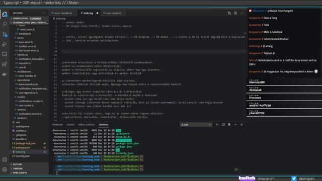 (HUN) Mentorálás OOP + Typescript // 1. Maten смотреть онлайн