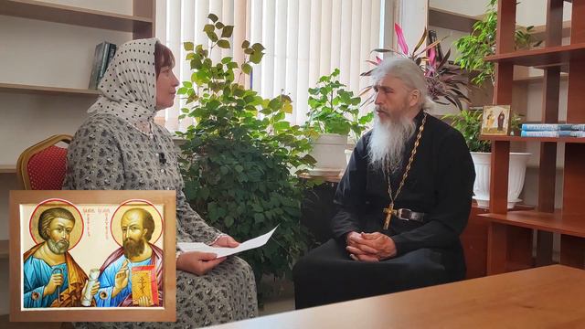 Петров пост и святые апостолы Петр и Павел смотреть онлайн