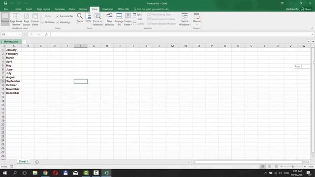 How to Freeze a Row in Excel 2018 | How to Freeze Panes in Excel 2018 смотреть онлайн