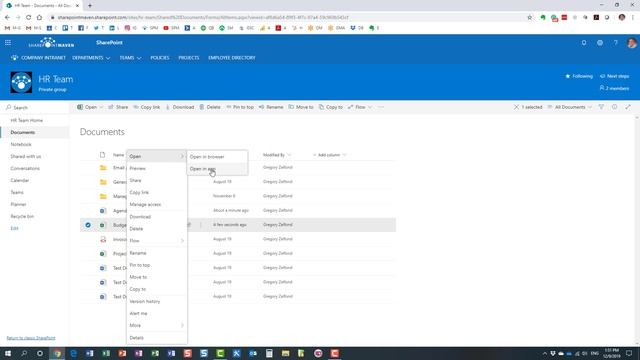 2 ways to edit MS Office documents in SharePoint Online and OneDrive смотреть онлайн