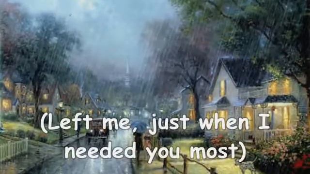 Just When I Needed You Most - Randy Van Warmer- lyrics смотреть онлайн