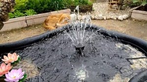 Дачный Водоём  Мини Пруд на Даче  Фонтан на Даче Делаем Сами  Благоустраиваем Садовый Участок