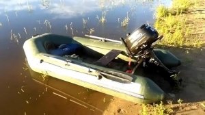 Лодка Аква 2800 и мотор Suzuki 5 л.с.-1 часть