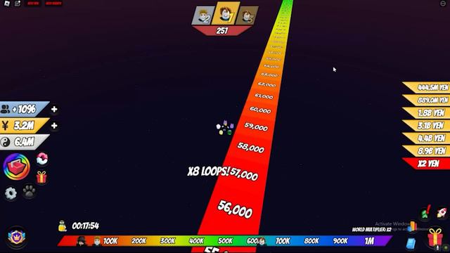 ROBLOX CHOP AND FROSTY COMPLETE ANIME FLY RACE CLICKER смотреть онлайн