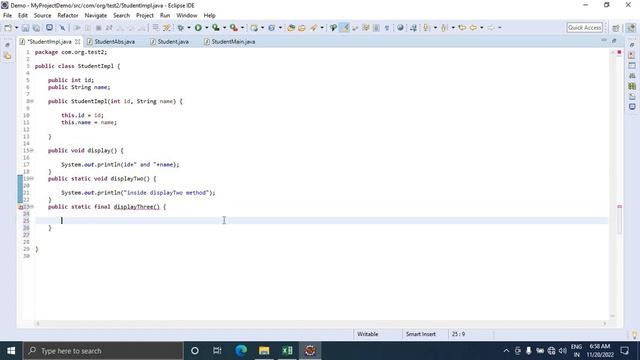 JAVA FAQ # 13 || Difference Between Class vs Abstract Class vs Interface in Java смотреть онлайн