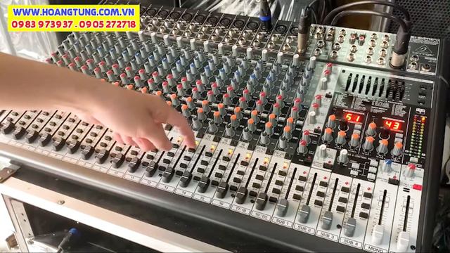 Hướng Dẫn Sử Dụng Mixer Behringer Cơ Bản - Cách Chỉnh Effect смотреть онлайн