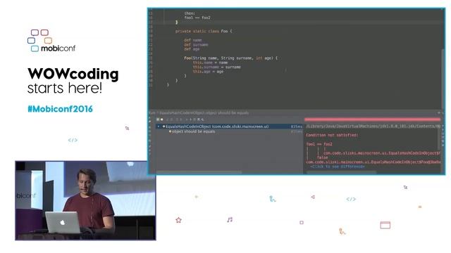 Mobiconf 2016, Piotr Slesarew & "Robust unit testing in Android" смотреть онлайн
