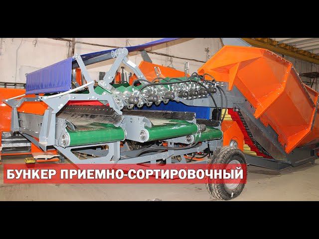 Подача картофеля и овощей на обработку (видео) смотреть онлайн