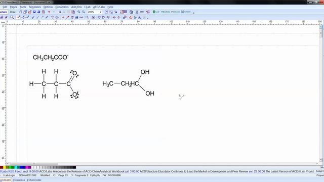 Tutoriel Chemsketch - Structure de Lewis смотреть онлайн