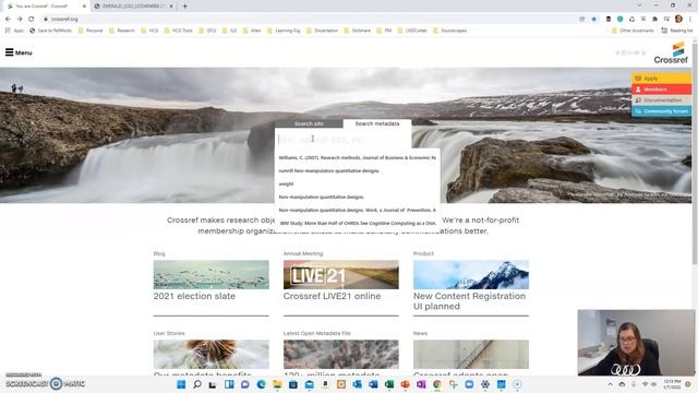 Using Crossref.org to get DOI Numbers смотреть онлайн