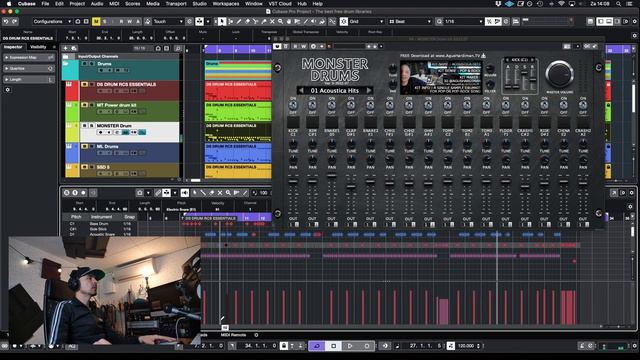 FREE Plug-in Monster drums! смотреть онлайн