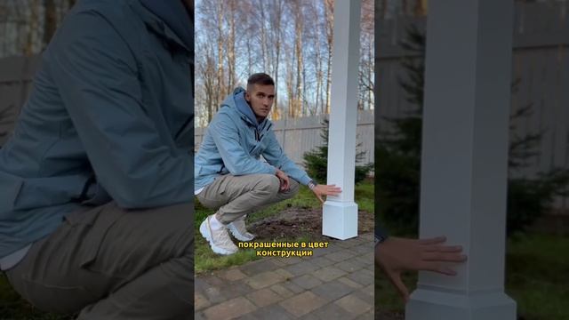 Навес для одного авто с утепленным хозяйственным помещением ✅ Как вам лаконичность постройки? ?