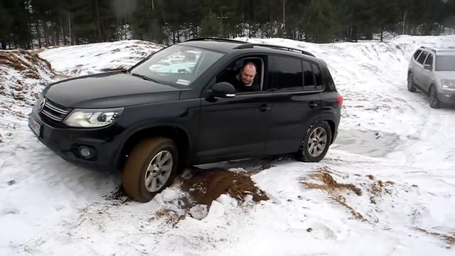 Щелковский карьер VW Tiguan 2.0T T&F часть 3 смотреть онлайн