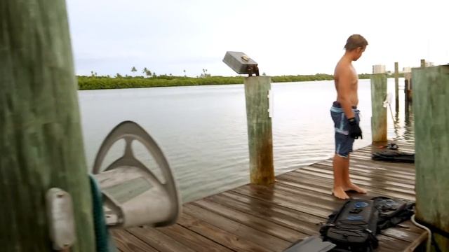 Catching INVASIVE LION FISH For My AQUARIUM!! смотреть онлайн