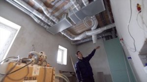 Он сделал Вентиляцию для частного дома Turkov zenit Heco 550