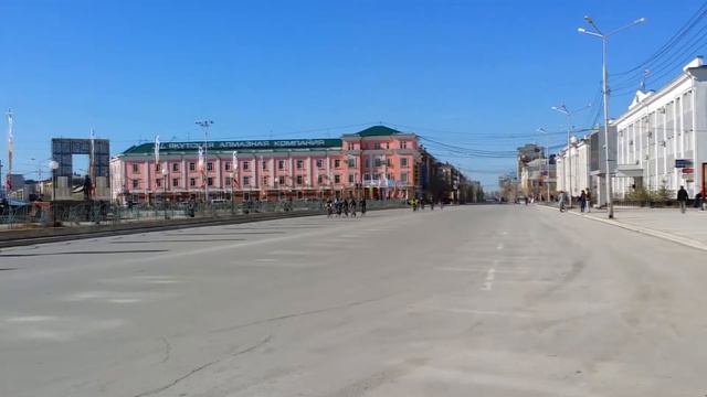 Велогонка, Якутск / Bicycle race, Yakutsk смотреть онлайн