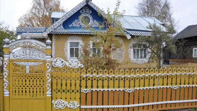 Вологда. Резной палисад. смотреть онлайн
