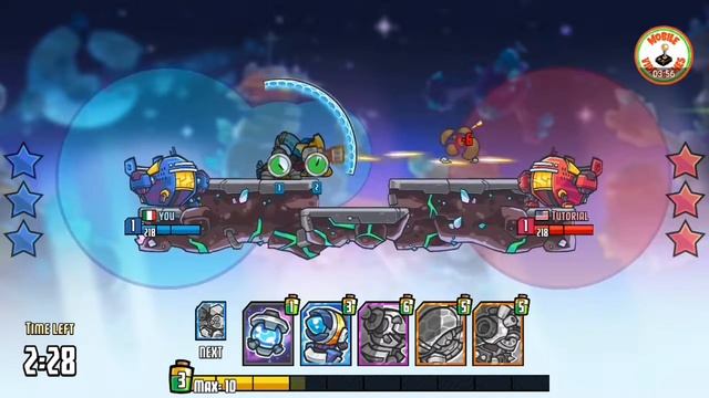 Cosmic Showdown Multiplayer Pvp Android/ios Gameplay смотреть онлайн