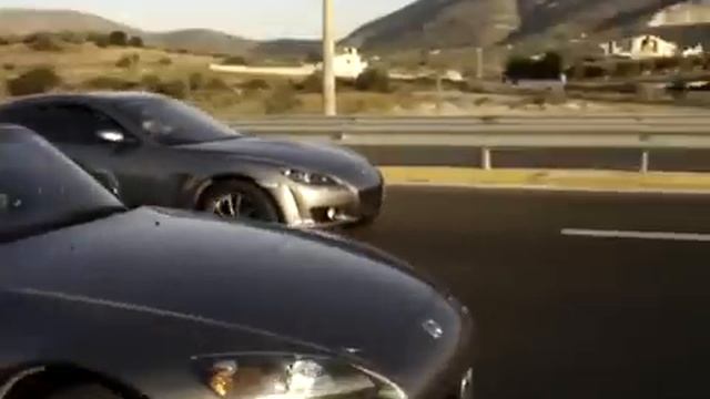 HONDA S2000 AP 2 Vs MAZDA RX- 8 cosmo turbo смотреть онлайн