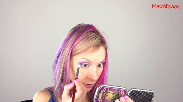 Фиолетовый макияж палеткой Vice Reloaded Urban Decay. Изменившееся впечатление. Сравнение с Atelier смотреть онлайн