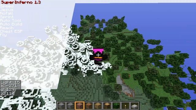Minecraft - 1.2.5 Hacked Client - Super Inferno, ft. WiZARD HAX - WAY➚ смотреть онлайн