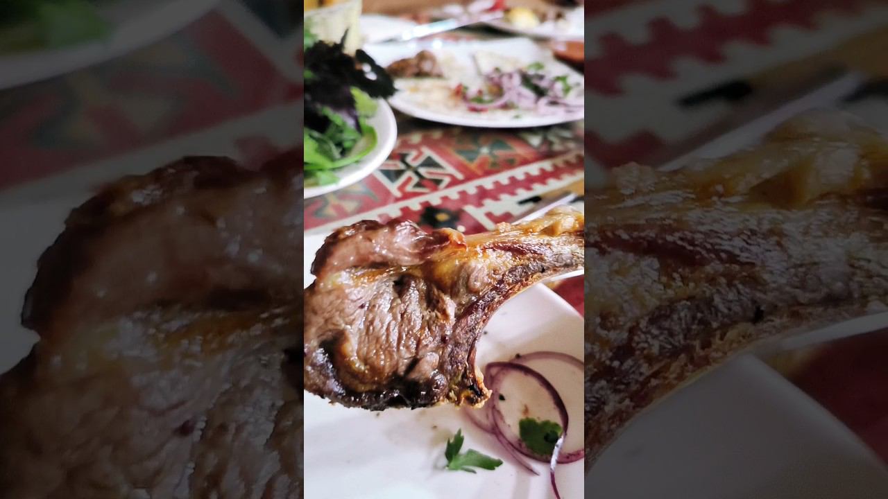 Шашлык и люля в Ресторане "Хан Сарай", Казань смотреть онлайн