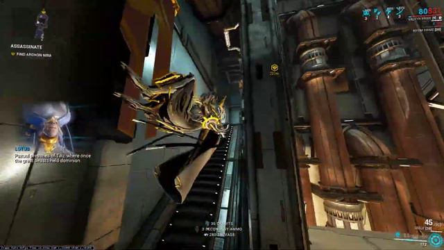 Warframe - Archon Nira Solo 3m 44s(2 Abilities used)No Incarnon Form смотреть онлайн