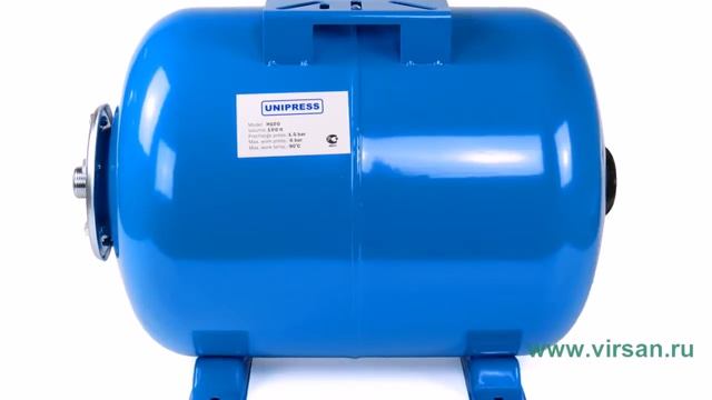 Гидроаккумулятор UNIPUMP "UNIPRESS" 100 л горизонтальный смотреть онлайн