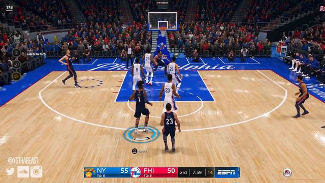 NBA Live 19 The One Career | I CAN DO THIS WITH MY EYES CLOSED! WING DEFENDER TO DRIBBLE GAWD! смотреть онлайн
